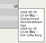 eller primärvård röd - om datum för justeras senast angetts och detta passerats omarkerad - när dokumentet är klart