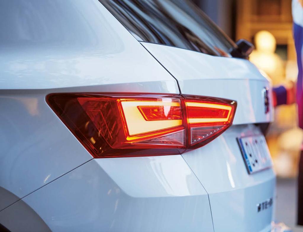 EXTERIÖR DESIGN Stark karaktär. SEAT ATECA ÄR EN BILMODELL FULL AV KÄNSLOR MED TYDLIGT DESIGN-DNA.