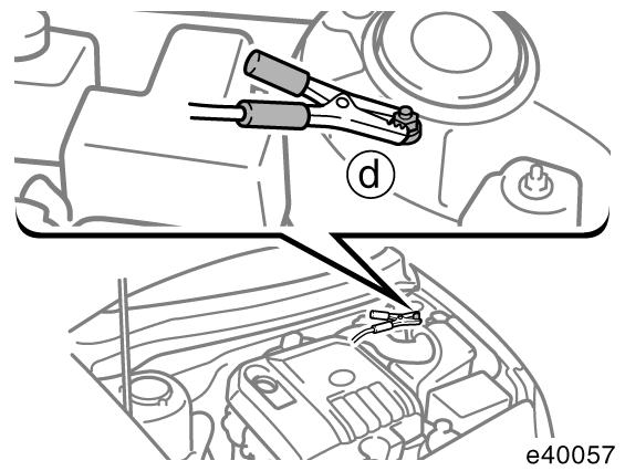 Anslutningspunkt på bensinmotor Anslutningspunkt på 1ND TV motorn Anslutningspunkt för 1CD FTV motor 5.