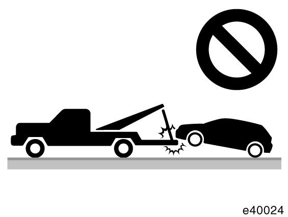 ÅTGÄRDER I EN NÖDSITUATION 283 OBSERVERA Bärga aldrig en bil med automatisk växellåda baklänges med framhjulen på marken. Du kan riskera mycket allvarliga skador i växellådan.