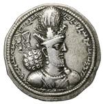 303 304 305 306 307 303 Shapur II (309-379). AR drachm.