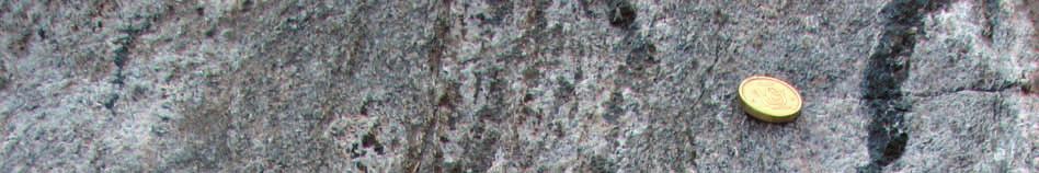 2.2 Regional geologi Den undersökta bergarten kommer från Obbhult, cirka 15 kilometer öster om Varberg, i det Östra segmentet (Fig. 2).