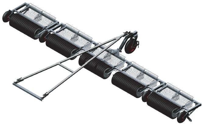 RM3 - RM 5 Ringmaster We offer ball pickers in 5 different sizes with a picking width of up to 6 m.