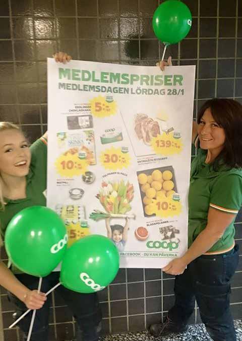 Maxa dina medlemsförmåner Du har många förmåner som medlem. Alla dina medlemserbjudanden finns samlade i Medlemspunkten, på coop.se eller i Coop-appen.