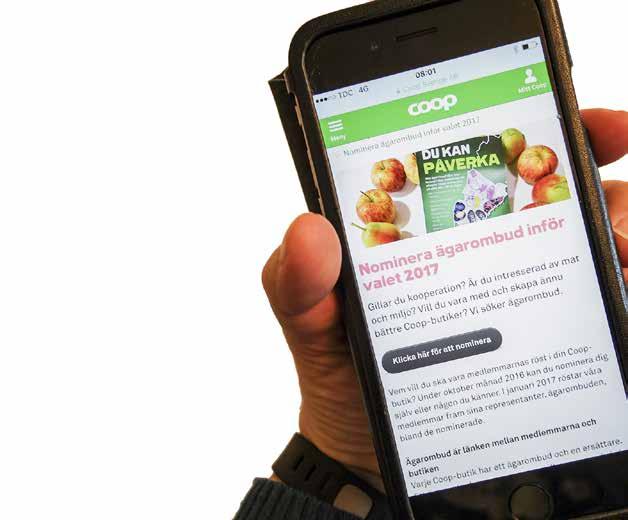 Medlemmarnas röst är viktig Coop Nord ägs av 283 680 medlemmar. Varje butik har ett ägarombud, en person som vill engagera sig i sin Coop-butik och bidra till att den blir bättre.