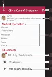 Redigera kontaktinformation om dig själv 1 Gå till Startskärm, tryck på och sedan på. 2 Tryck på Jag själv och sedan på. 3 Skriv in den nya informationen eller gör andra ändringar.