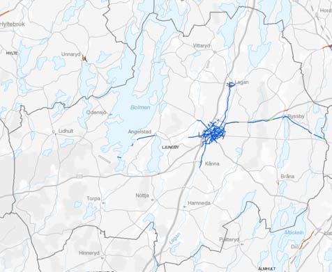 0,7/ 0,5 Längd: 8,32 km Antal adresser inom 5 km