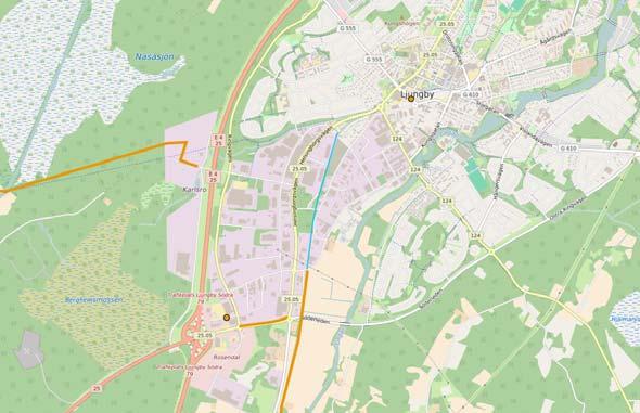 5785 Läge: Ljungby Hastighet: 50 km/h NNK: +0,2 Längd: 1,2 km 1 lindrigt. ÅDT: Ingen info.  (Bef.