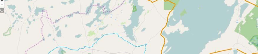 67 Lj 104: Hallands länsgräns Bolmen Kommunens prioritering: 3 Antal adresser inom 5 km från vägen: