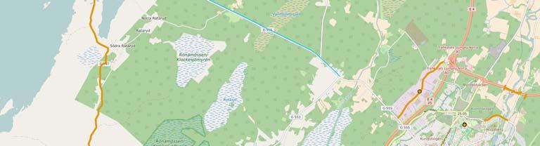 Ljungby Hastighet: 70 km/h NNK: 0,9/ 0,8 Längd: 10 km Antal adresser inom 5 km från vägen: 5133 (4374