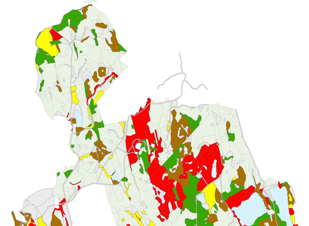 Ekopark Malingsbo - 1:35 000 Biotopinventering Landskapsanalys Skogar