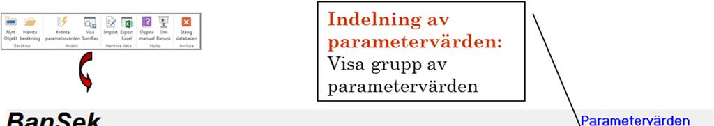 2.4 Parametervärden I Parametervärden visas de krönta