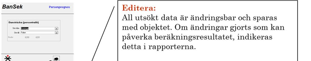 Resultatet av utsökningen från personprognosen kan editeras i tabellen.