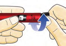 Om inget insulin syns eller det finns ett mellanrum i insulinfönstret ska du upprepa kontrollen av insulinflödet.