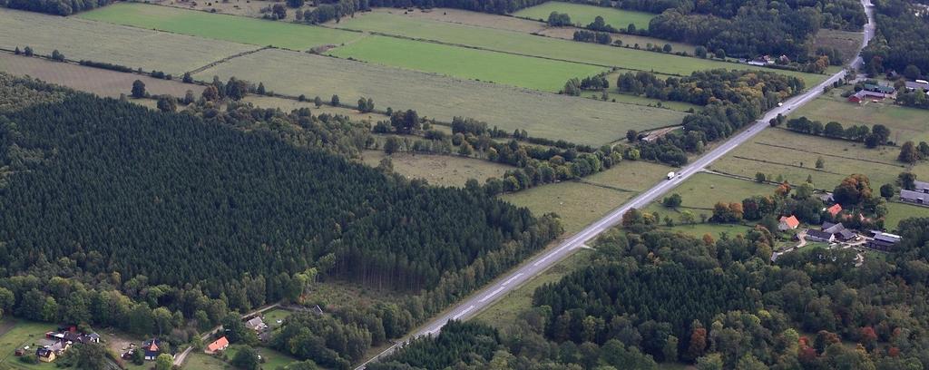 4. BEFINTLIGA FÖRHÅLLANDEN Befintlig väg Väg 21 mellan Vankiva och Önnestad är en mötesfri landsväg så kallad 2+1-väg med skyltad hastighet 100 km/h.