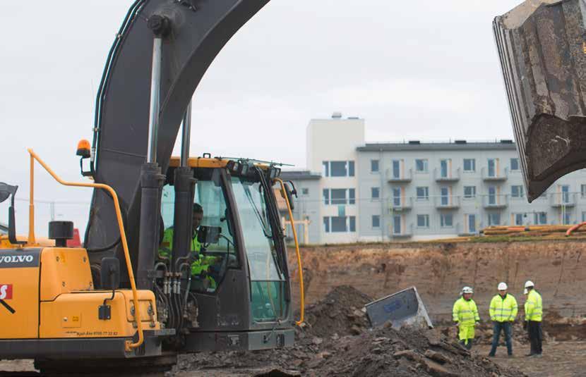 VÄRDESKAPANDE BYGGNATION Storstadsregionerna växer i takt med att människor flyttar till städerna, och med det ökar också behovet av bostäder.