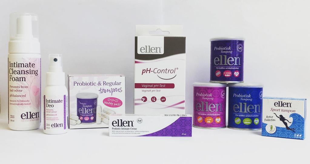 Ellens produktportfölj har ökat från en produkt 2014 till sex produkter 2016 2015 2015 2016 2016