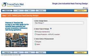 TraceCalc Net, programvarudesign
