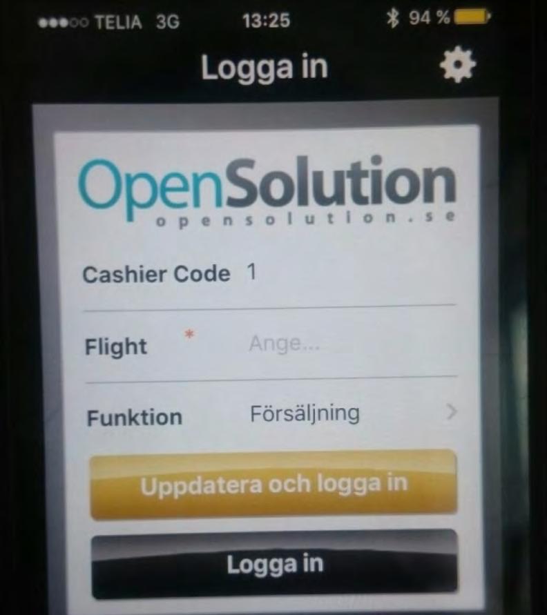 Felmeddelanden Om Flight (stationskoden) saknas vid