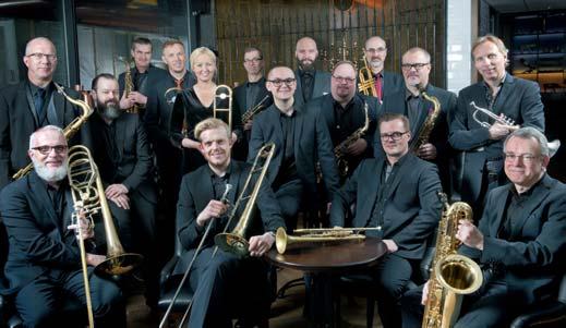 på gång Musik i Norr tis 14 nov Östersund Poesis Norrbotten Big Band med Erik Westbergs vokalensemble foto Anders Alm Norrbotten Big Band ger en konserter tillsammans