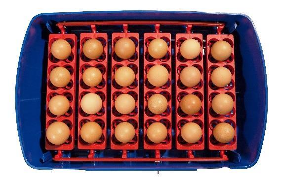 VARNING: Om fläkten inte fungerar skall äggkläckningsmaskinen omedelbart stängas av och servicecenter kontaktas.