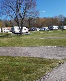 Kanske den öppna och tillåtande gemenskapen finns på alla Caravan club campingar men för mig en ny upplevelse.