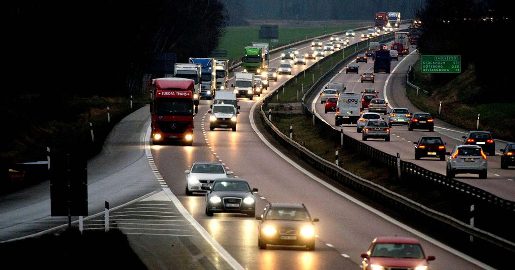 STÖRRE TRAFIKMÄNGDER ÄN VAD STADEN TÅL Trafikverket bygger