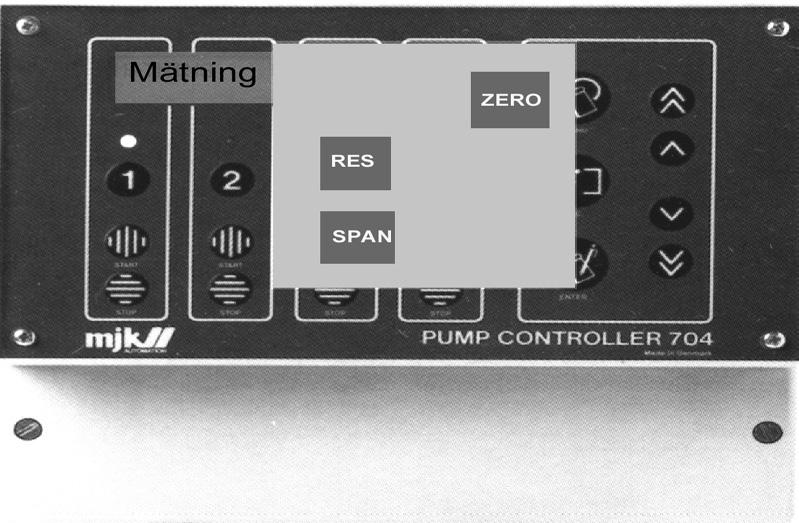 4. Inkoppling av aktiv ma-signal Då pumpstyrning 704 kopplas till en standard ma signal från annan mätutrustning ska signalingången kopplas enligt beskrivning nedan.