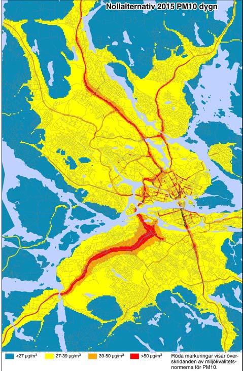 MILJÖKONSEKVENSER LUFTKVALITET OCH KLIMAT Figur 7.6.2.
