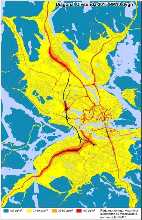 MILJÖKONSEKVENSER LUFTKVALITET OCH KLIMAT Figur 7.6.4.