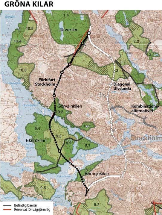 MILJÖKONSEKVENSER NATURMILJÖ Karta 7.3.