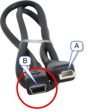 Ansluter Ansluter TI-Innovator Hub Kommandosträngen TI-Innovator Hub ansluter med en USB-kabel till en grafräknare eller