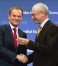 19. novembril 2009 toimunud mitteametlikul kohtumisel nimetasid 27 riigipead ja valitsusjuhti ülemkogu esimeseks eesistujaks Belgia peaministri Herman Van Rompuy.
