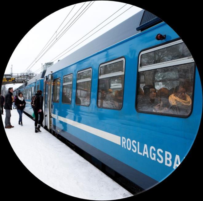 Roslagsbanan Kårstalinjen är avstängd 7 januari-19 augusti Österskärslinjen är avstängd från midsommar, 22 juni-9 december.