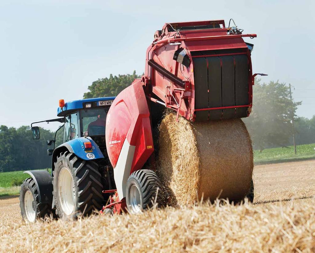 Lely Welger RP545 en helt omarbetad framdel Lely Welger RP 545 har en ny Powersplit enhet. Det robusta höljet kopplar nu dragstången till huvudramen.