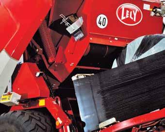 Ny Hybrid 2-pickup utan kamkurva Lely Welger RPC 445 Tornado En variabel balkammare tillhandahåller möjligheten att med stor enkelhet producera balar med olika