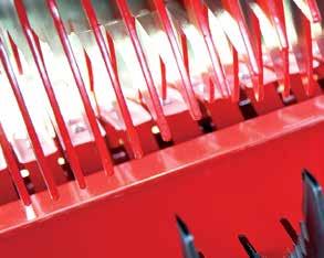 Xtracut extra prestanda och ytterligare komfort För att säkerställa optimal prestanda vid snittning, har Lely Welger designat Xtracut 17 och Xtracut 25 knivsystem med valbara knivbanker.