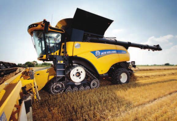10 11 Varifeed spannmålsskärbord Avancerad skärbordsteknik New Holland vet att talangfulla förare av skördetröskor är värd deras vikt i guld, så för att de ska få hjälp under deras arbete har massor