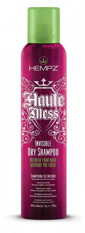 HAUTE MESS Haute Mess Dry Shampoo & Dry Conditioner gör det enkelt och snabbt att få ett fräscht och nystylat hår mellan tvättarna.