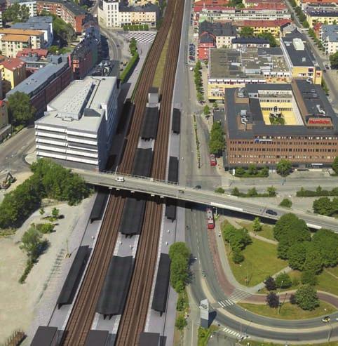Figur 3. Fotomontage: Ytläge genom Sundbyberg (BKY).