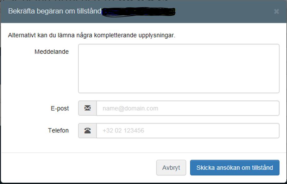 du till rutan Operator identifier och klickar på Enter