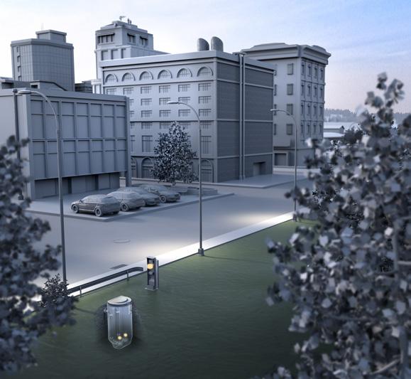 Modulstationer för större behov Flygt TOP-stationerna är ofta ett osynligt inslag i stadsbilden, men de finns där och de största modellerna kan hantera hela stadskvarter utan problem.