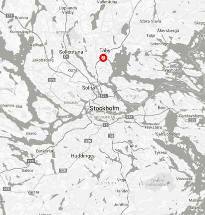 2 Trafikplats Roslags Näsby Åtgärden innebär en ombyggnation av trafikplats Roslags-Näsby längs E18 i Täby kommun i syfte att uppnå förbättrad framkomlighet, kapacitet och trafiksäkerhet med hänsyn