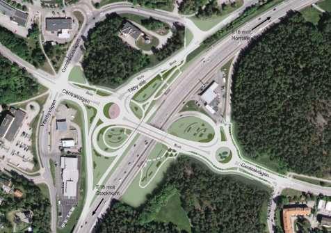 Efter samrådet gjordes mindre justeringar av vägplanens avgränsningar som anpassning till vägplanen samt för att möjliggöra ändrad trafikföring i en av korsningarna på det kommunala gatunätet.