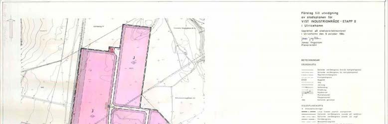 Plandata Läge Det föreslagna planområdet ligger inom område för kvarteret Svarven på Vist industriområde. Vid Industrivägen och Svarvaregatan. Se översiktskarta här bredvid.