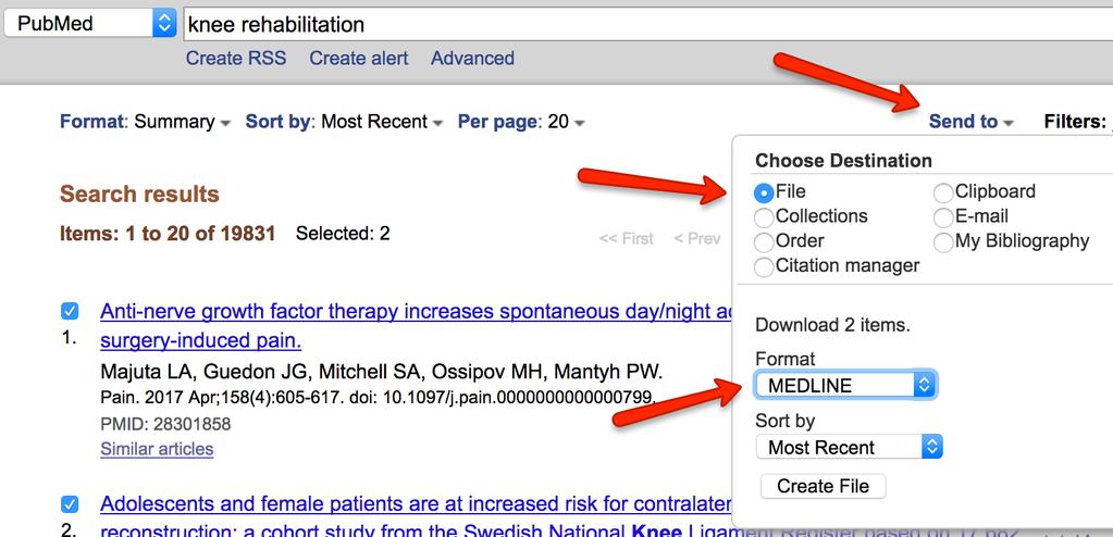 I EndNote väljer du File Import markera en PDF eller en mapp med PDF-filer. Välj Options Import Options PDF File or Folder och klicka sedan på Import.