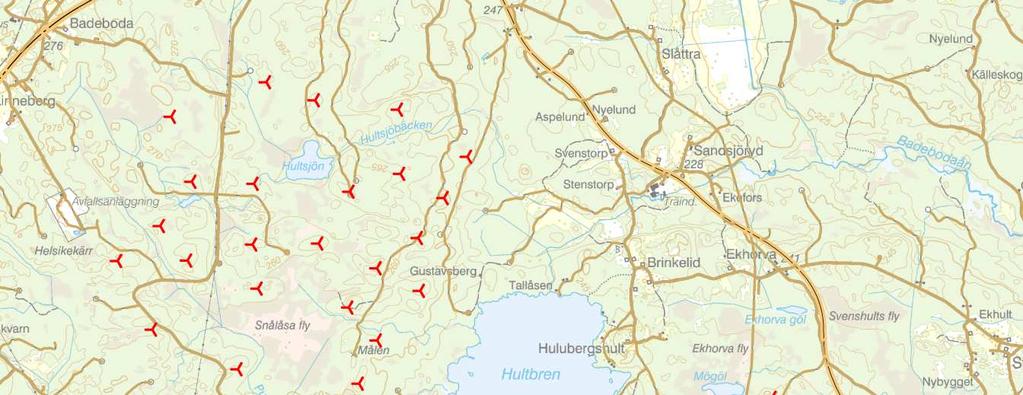 1 Inledning 1.1 Bakgrund, lokalisering och omfattning Stena Renewable AB (Stena) har erhållit tillstånd att uppföra en vindkraftpark i Uppvidinge kommun, Tvinnesheda-Badeboda.