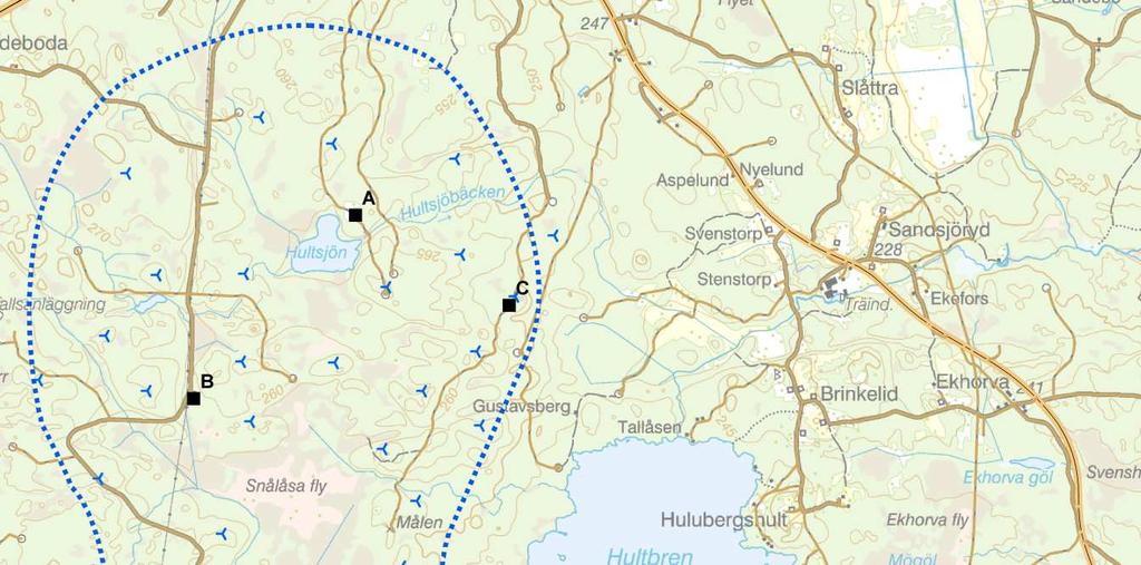 2.3 Utredningsområde E.ON Elnät har identifierat ett utredningsområde inom vilket de planerade markkablarna kan förläggas.