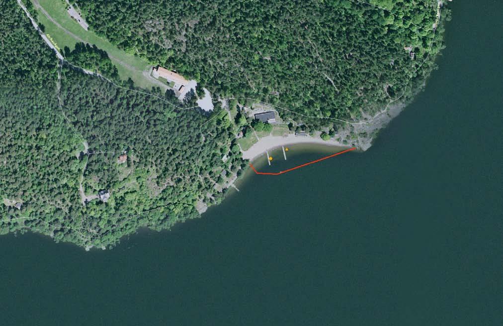 Potentiella föroreningskällor - Karta 1 2 3 1 Bedömning av risken för utbredning av cyanobakterier, makroalger och/eller cyanobakterier Risk för utbredning av cyanobakterier Risk för utbredning av