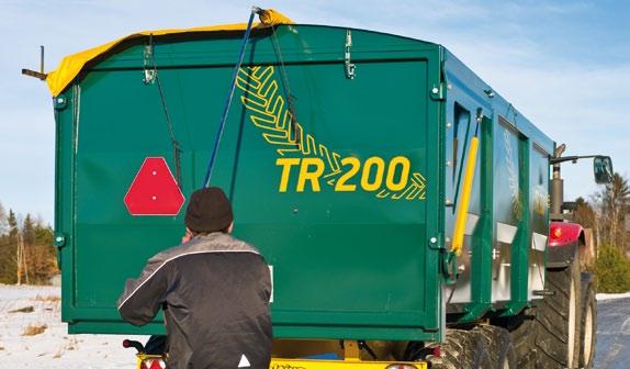 TRVAGNARNA KVALITET, HÅLLBARHET OCH TRANSPORTKAPACITET Den nya Multiva TRserien för spannmålstransporter har många fina detaljer som effektiviserar och underlättar användarens vardag.